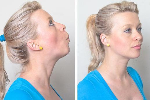 Lip Pull: If performed regularly, this can help in lifting up the facial muscles to make you look more youthful with high cheekbones and a prominent jawline. Lion Pose: This exercise will strengthen the face muscle as you age. Face slimming exercises
