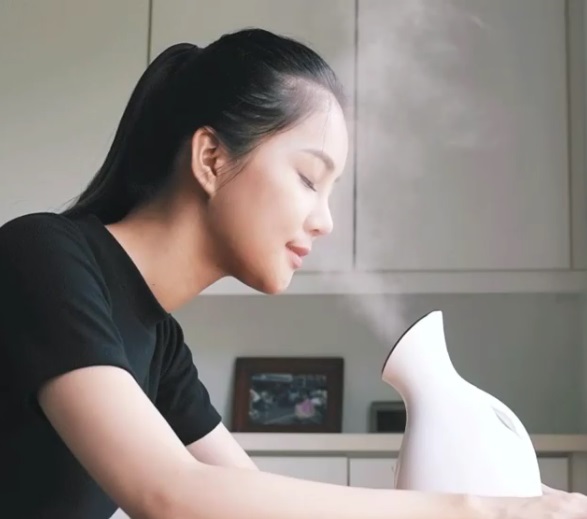 Use a face steamer. How to Shrink Large Pores on Nose in 5 Easy Steps via www.sharpaspirant.com
