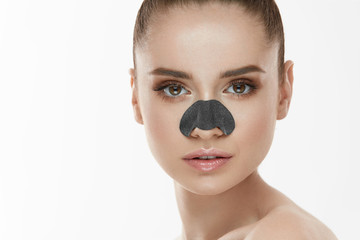 Apply a nose blackhead remover product. How to Shrink Large Pores on Nose in 5 Easy Steps via www.sharpaspirant.com
