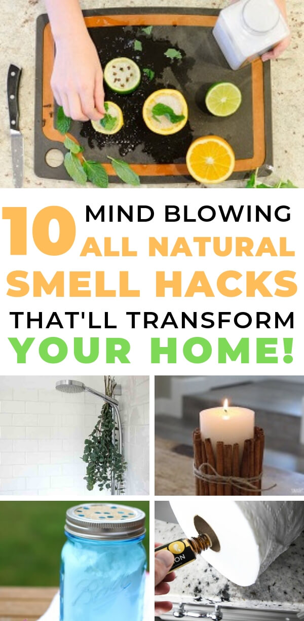 Use these awesome DIY hacks to make your house smell amazing instantly! via www.sharpaspirant.com #homehacks #hometips #homediy