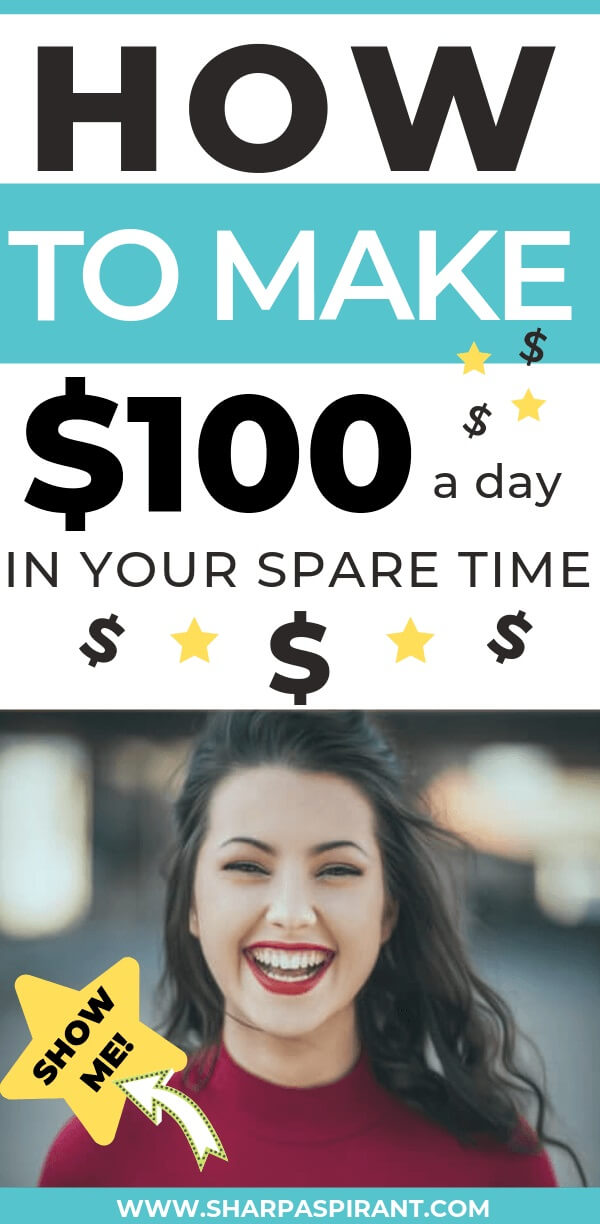 These are the best ways to earn extra money from home online! I'm so glad I learned these ideas so I could have the opportunity to make money from home! Definitely pinning for later! www.sharpaspirant.com #workfromhome #makemoneyonline #makemoneyfromhome #extramoney #extraincome #extracash #sidehustle #sidehustle101 #sidehustleideas