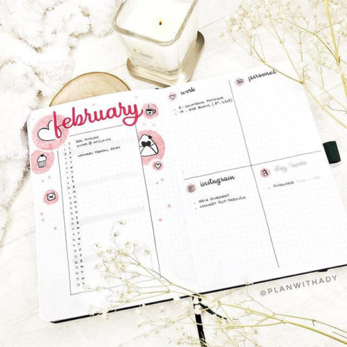 Bullet Journal Monthly Spread Ideas You'll Want To Steal! - SHARP ASPIRANT