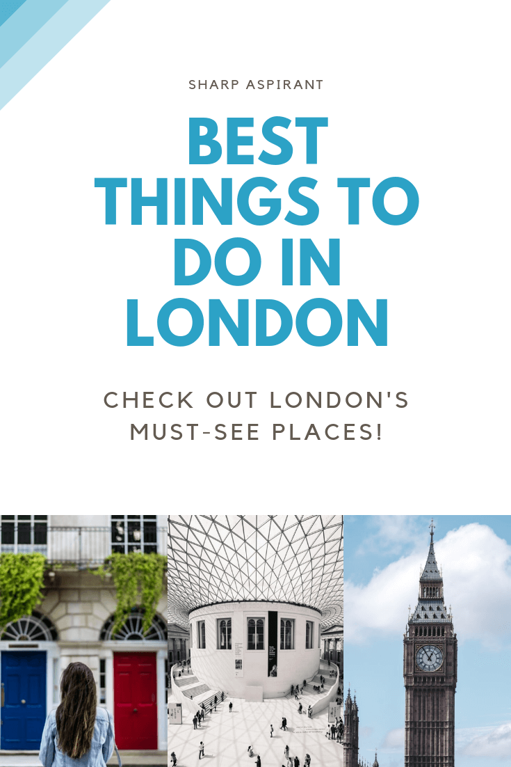 HERE ARE THE BEST THINGS YOU MUST DO IN LONDON YOUR FIRST TIME! So ready your pen and add these to your itinerary right now!