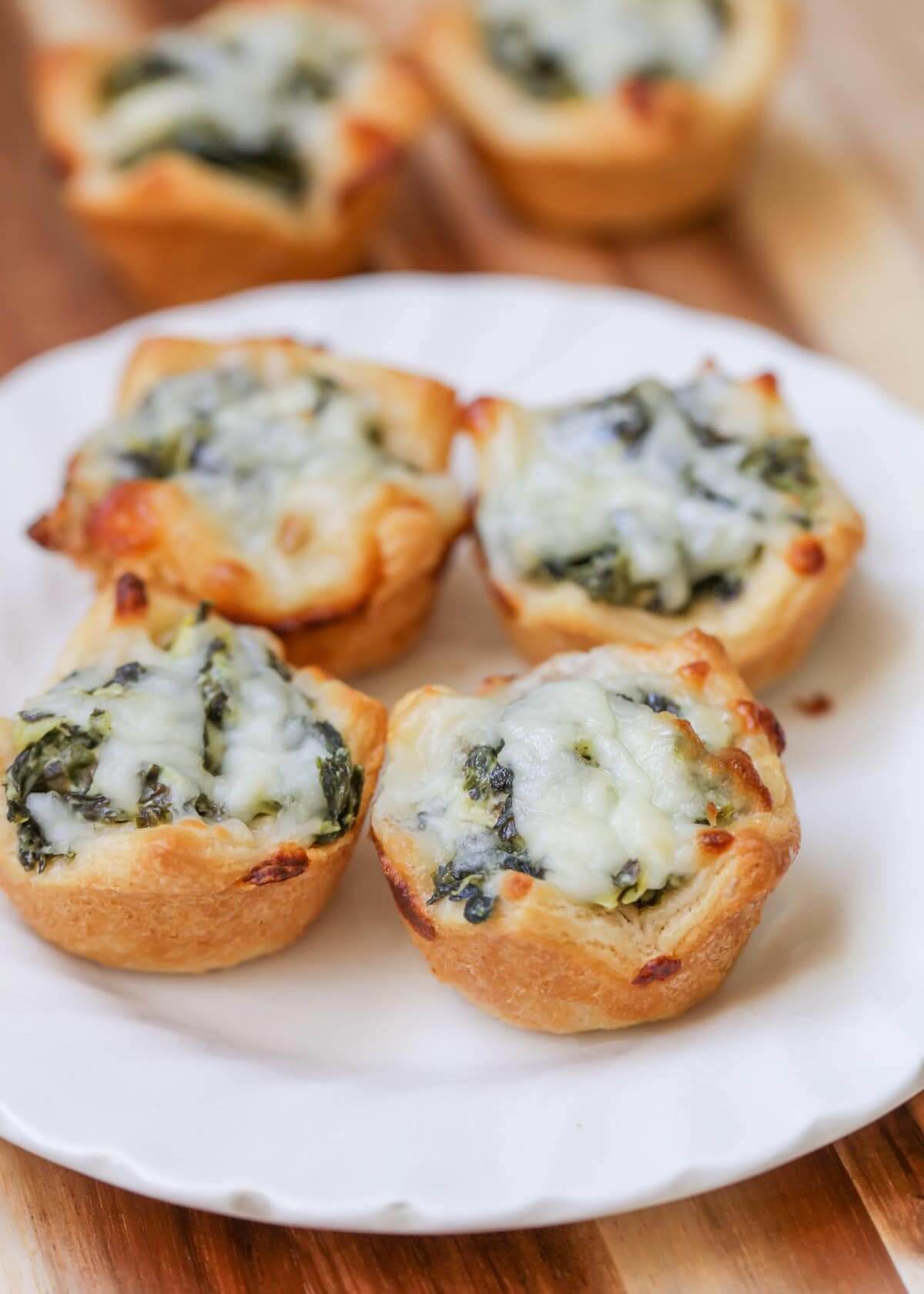 Spinach dip bites are a hit every time they’re served at a party or get-together!