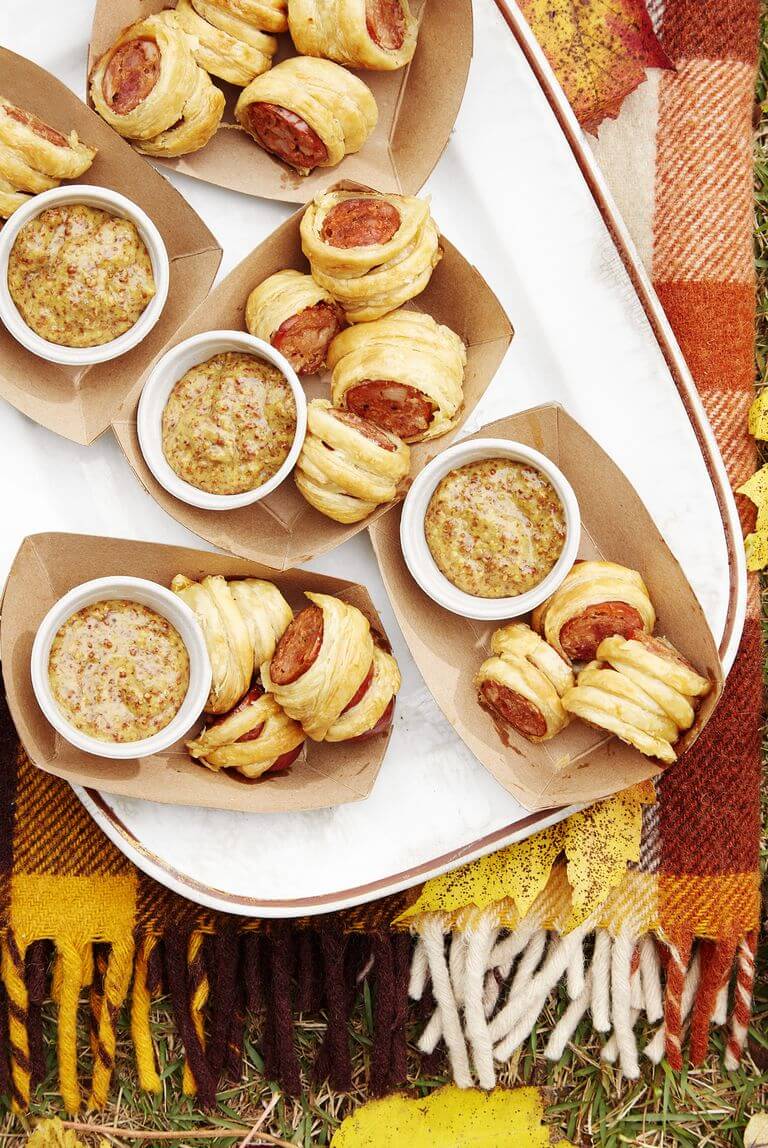 These Cajun Sausage Puffs come together quickly thanks to pre-made puff pastry.