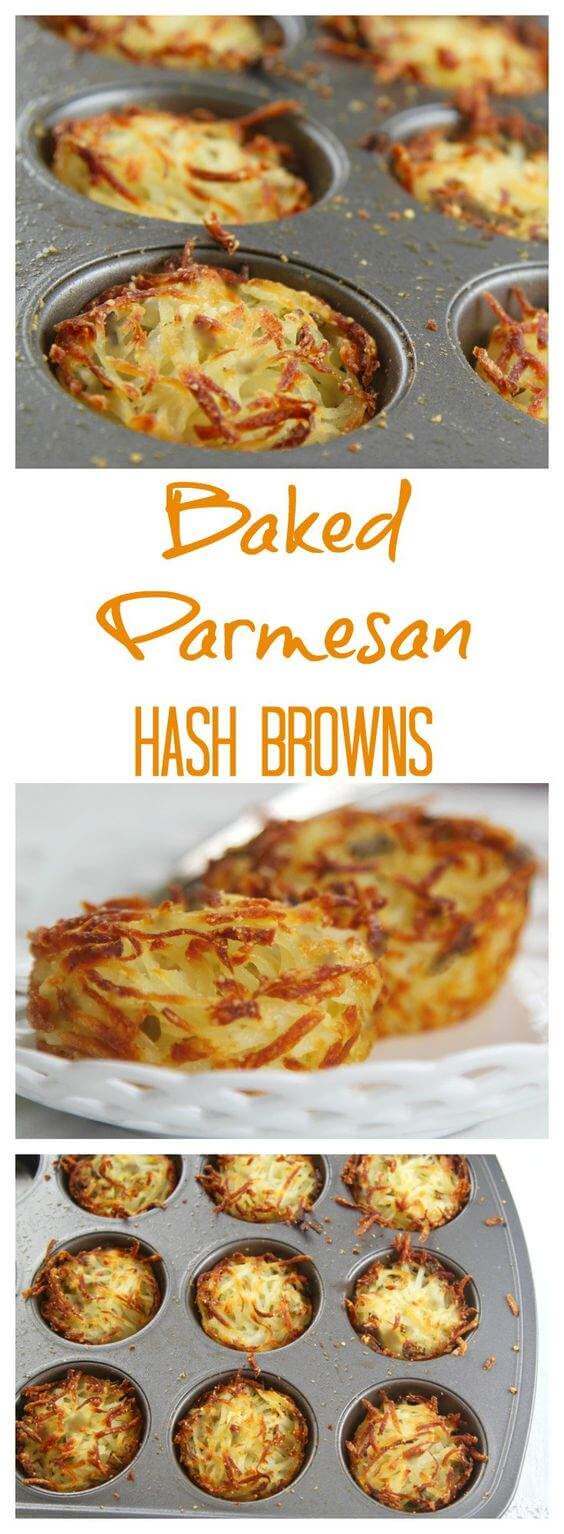 Baked Parmesan Hash Browns