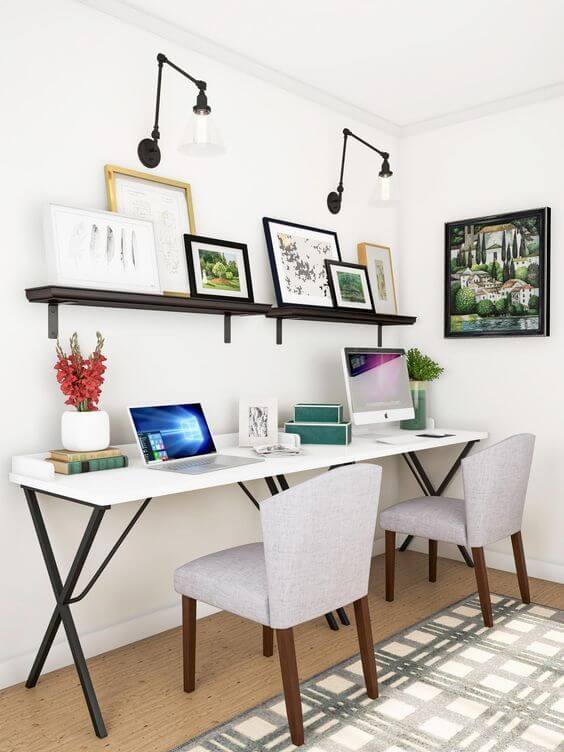 Home Office Ideas – Small Space Design Inspiration - The Caffeinated Writer