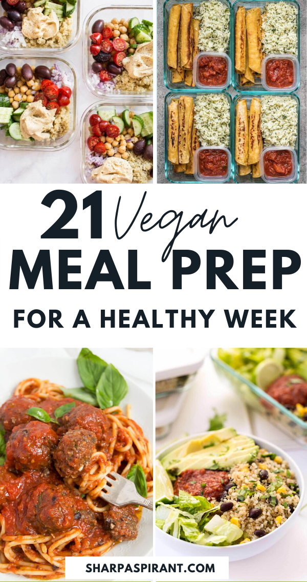 21 Vegan Meal Prep Ideas for a Healthy Week - Sharp Aspirant