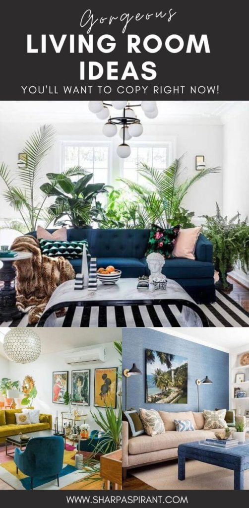 50 Small Living Room Design Ideas - SHARP ASPIRANT