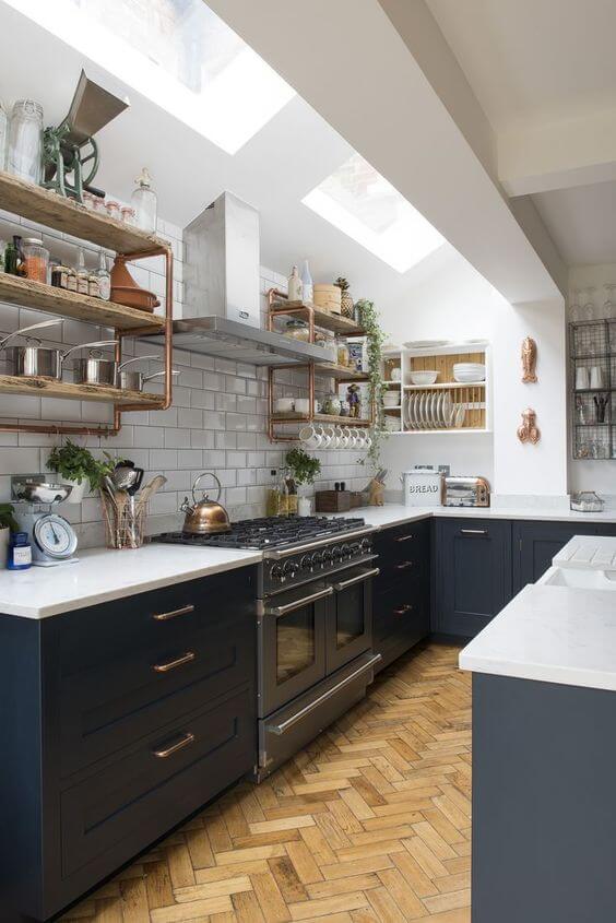 An Open Plan Kitchen Extension with Industrial Touches