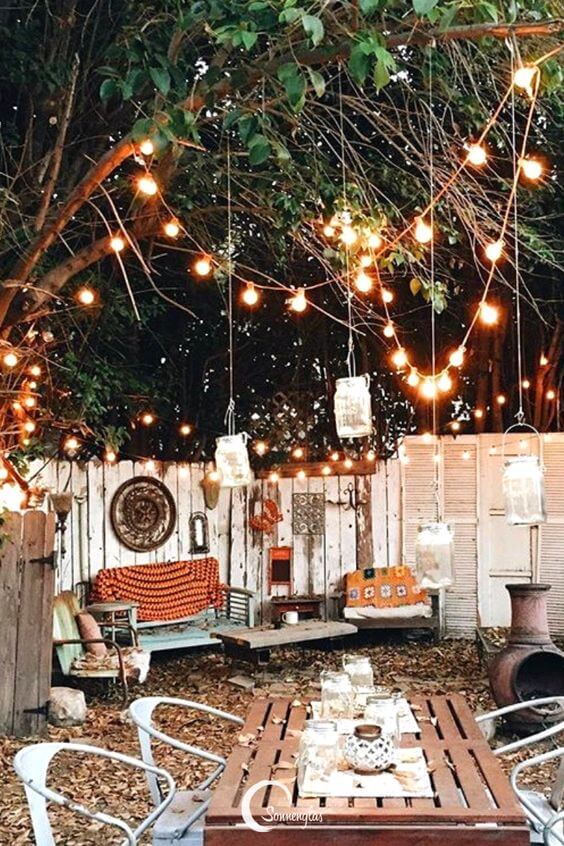 Magical and Intimate Space For Outdoor Lounging