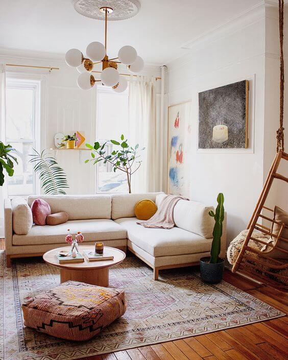 Small living room design ideas. If you're looking for some inspo to redesign your usual boring living room, then you're in the right place! Whether your style is bohemian, eclectic, modern, scandinavian, traditional, farmhouse, or contemporary we have something for you here!
