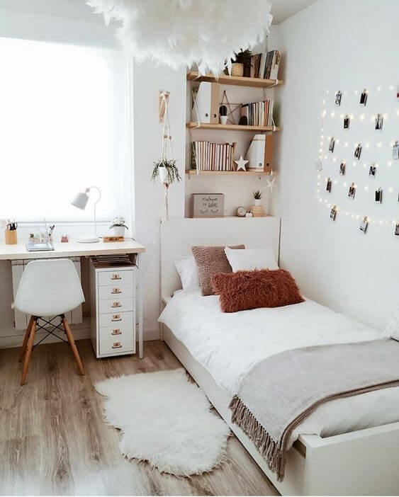 Make your sleeping space as comfy and peaceful as it can be with these amazing small bedroom designs!