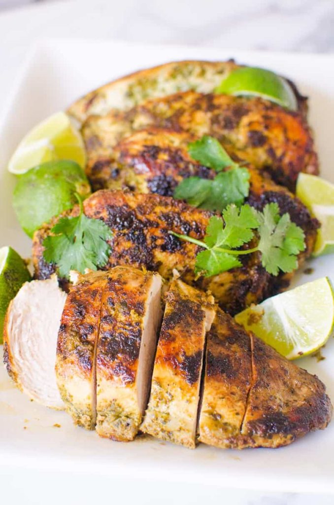 Cilantro Lime Chicken Get The Full Recipe On ifoodreal. These 45+ mouth-watering healthy chicken breast recipes are all you need to start your week right! Easy, simple, perfect for lunch and dinner! Find oven-baked/ grilled/ slow cooker chicken breast recipes for kids to love!