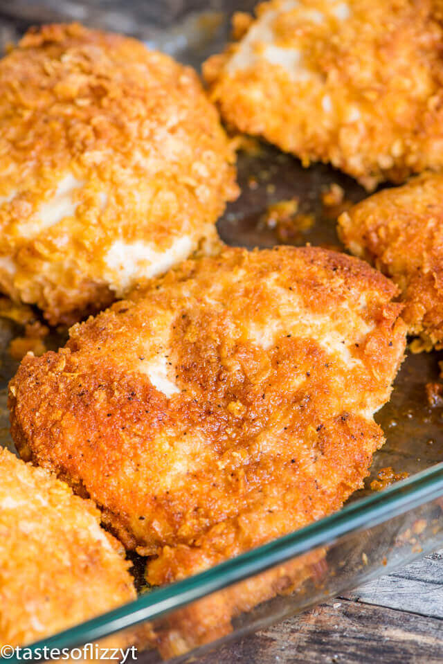 Cornflake Chicken Get The Full Recipe On Tastes of Lizzy T.