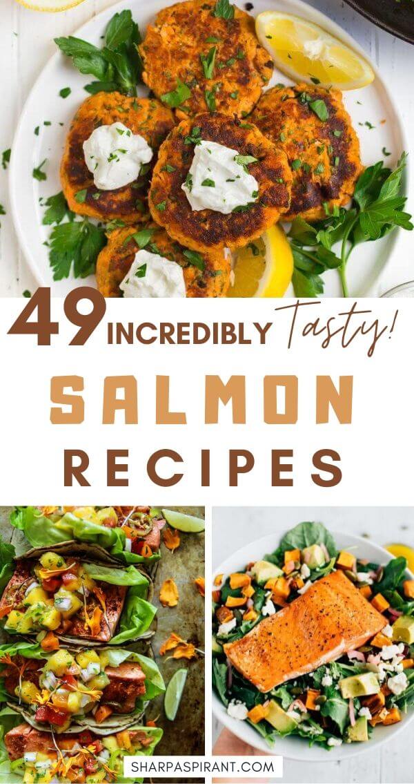 Healthy, easy, and incredibly delicious salmon recipes you'll want to eat over and over again for breakfast,  lunch, or dinner! Find baked salmon, grilled salmon, smoked, pan-seared, and more! 