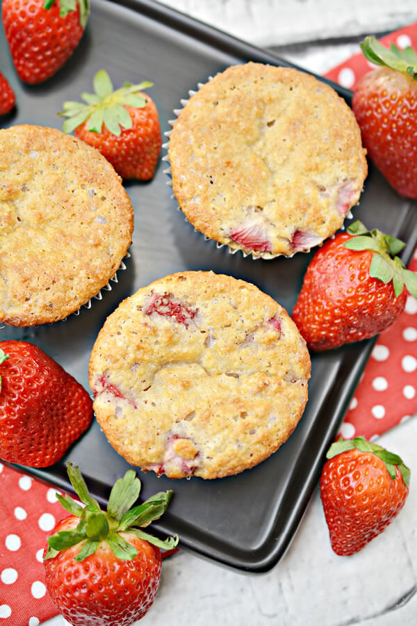 Strawberry WW Muffins