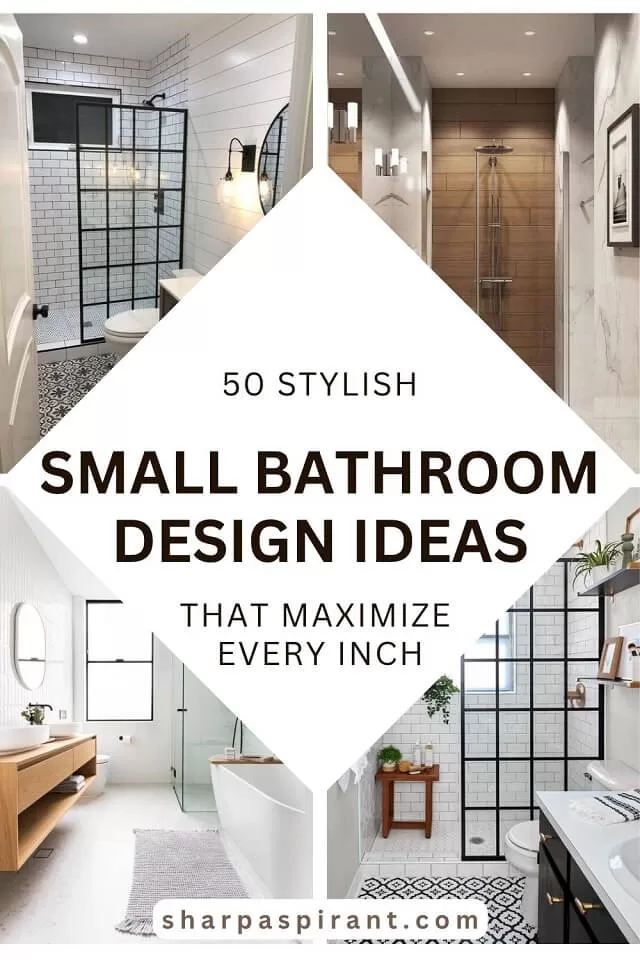 Want to enhance your bathroom? Read on to know our top 50 small bathroom design ideas. From simple to classic to contemporary to luxurious, and more, these bathrooms prove big style moments can come in small packages!