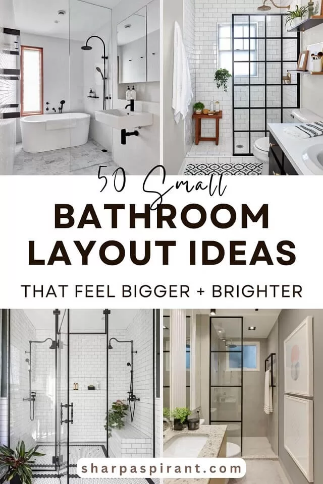 Want to enhance your bathroom? Read on to know our top 50 small bathroom design ideas. From simple to classic to contemporary to luxurious, and more, these bathrooms prove big style moments can come in small packages!