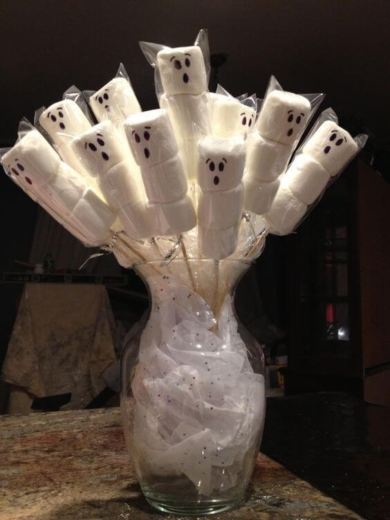Marshmallow Ghost Bouquet