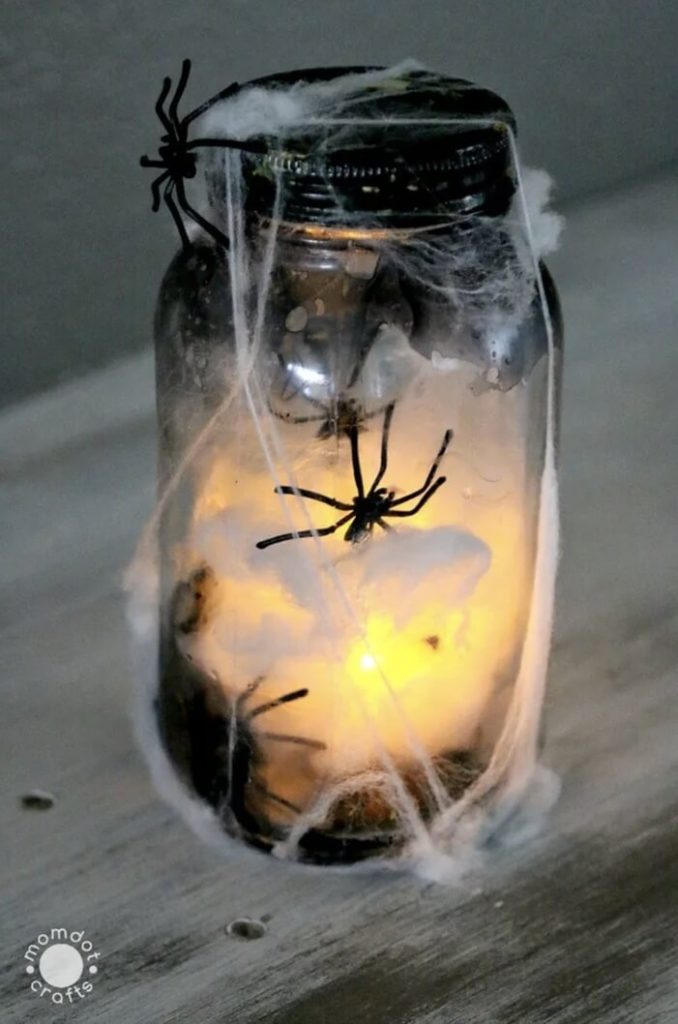 Spider Mason Jar