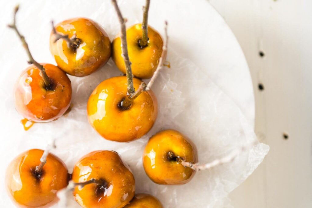 Maple Candied Apples