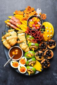 These scary-good 25 Sweet and Savory Halloween Treats Recipes are sure to wow kids and adults alike! Halloween treats desserts | Halloween treats ideas | Halloween party ideas food