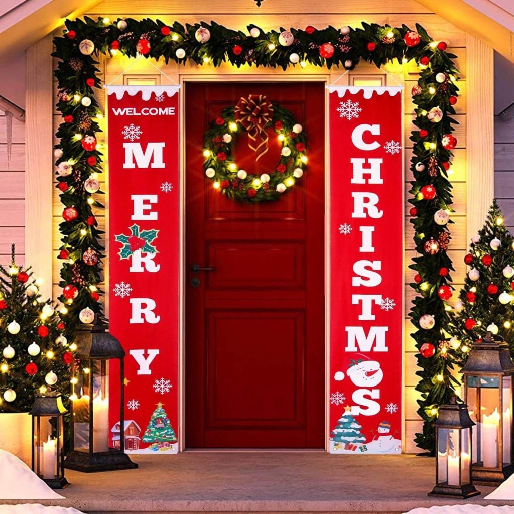 We have a massive list of Christmas decorations that you can find on Amazon. Everything here is so budget-friendly and of top quality! Get the best Holiday finds - from Christmas banners to beautiful garlands, stunning Christmas lights, wreaths, and more! Christmas decor ideas for living room and outdoor | Christmas decorating ideas