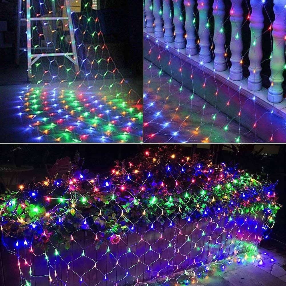 LED Connectable Christmas Net Lights