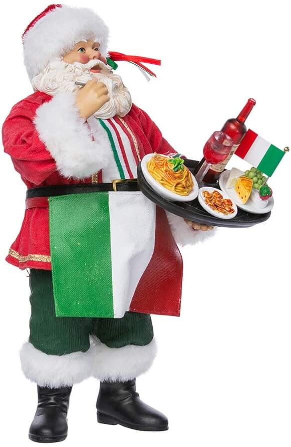 Fabriche Italian Santa Figurine