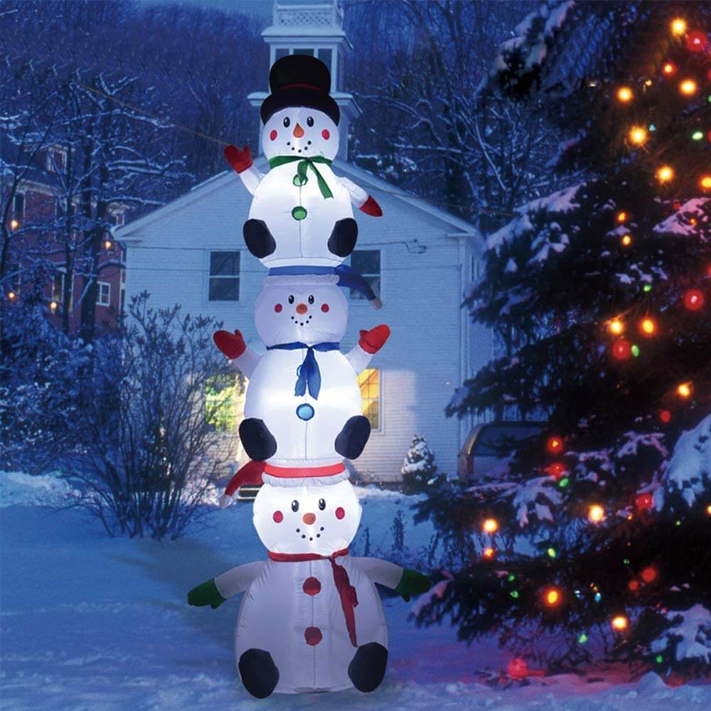 Phoenixreal 10 Foot Christmas Inflatables Snowman