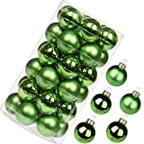  Christmas ornament balls give you visual feast, enrich your holiday experience, green christmas tree ornaments set make great addition to your Christmas and holiday decoration. green ornaments for christmas trees also is a perfect holiday gift to your familys and friends.