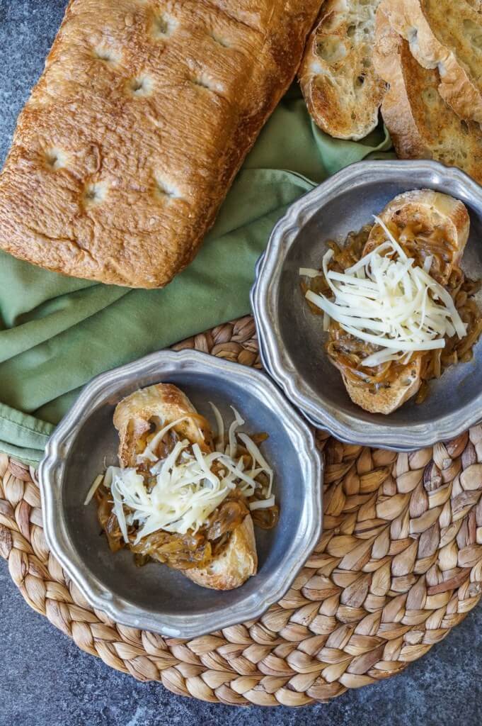 French Onion Toasts
