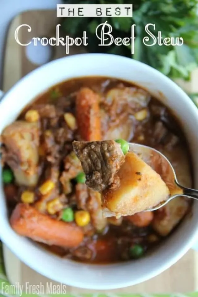 Looking for a comforting, satisfying meal this weekend? Then try these easy, hearty, and flavorful Beef Stew Crockpot recipes!