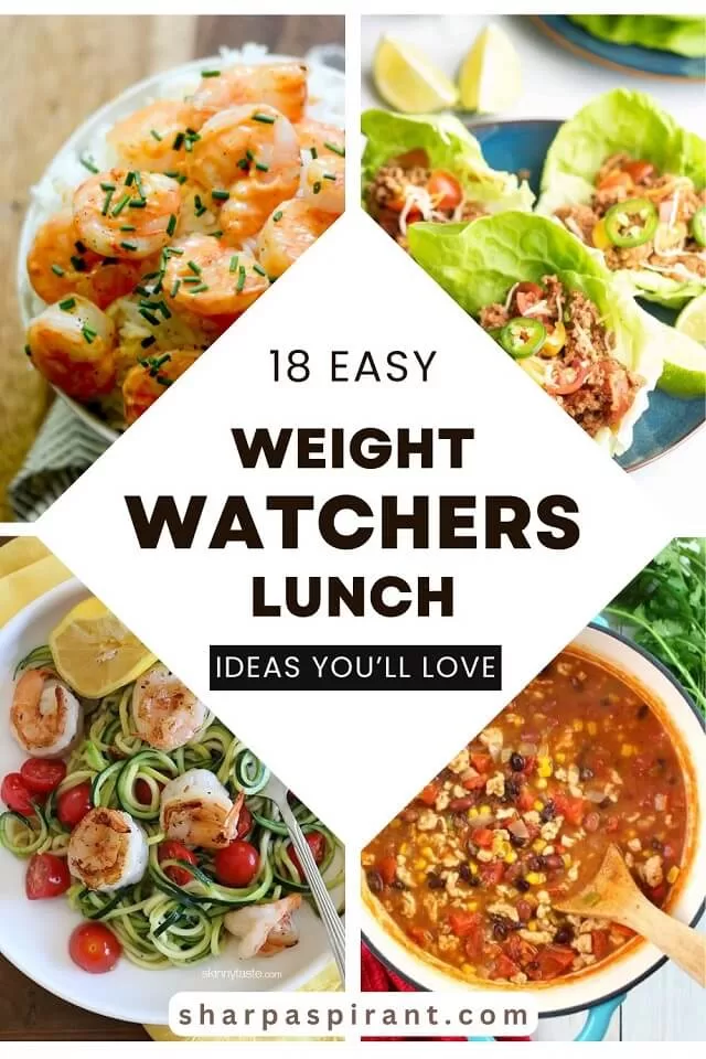 These weight watchers lunch recipes are seriously healthy, light, and ready in less than 30 minutes! You'll want to try these right now!