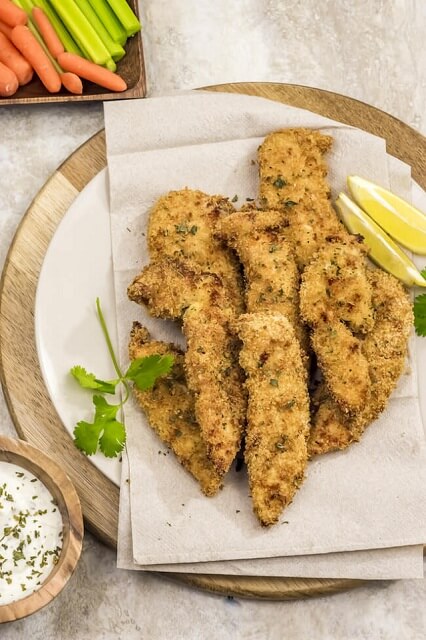 I cannot think of anyone that does not love the taste of a crispy chicken finger, and by making air fryer chicken tenders you are just maximizing the goodness.