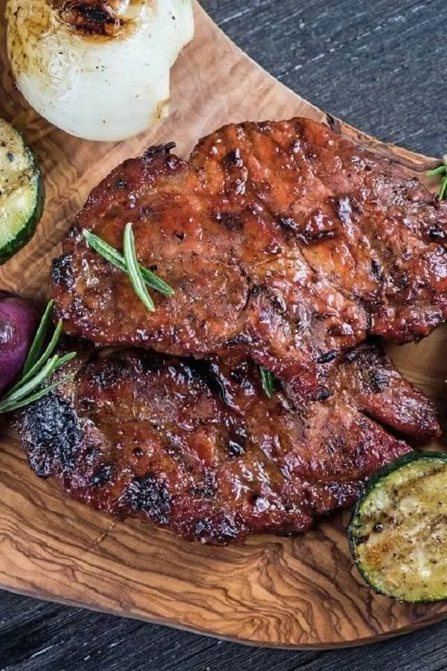 Honey Garlic Pork Chops