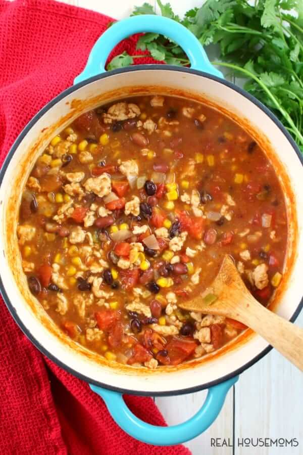 This fantastic weight watchers taco soup is a fantastic option for a healthy, filling lunch or dinner!