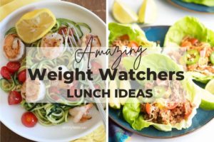 These weight watchers lunch recipes are seriously healthy, light, and ready in less than 30 minutes! You'll want to try these right now!