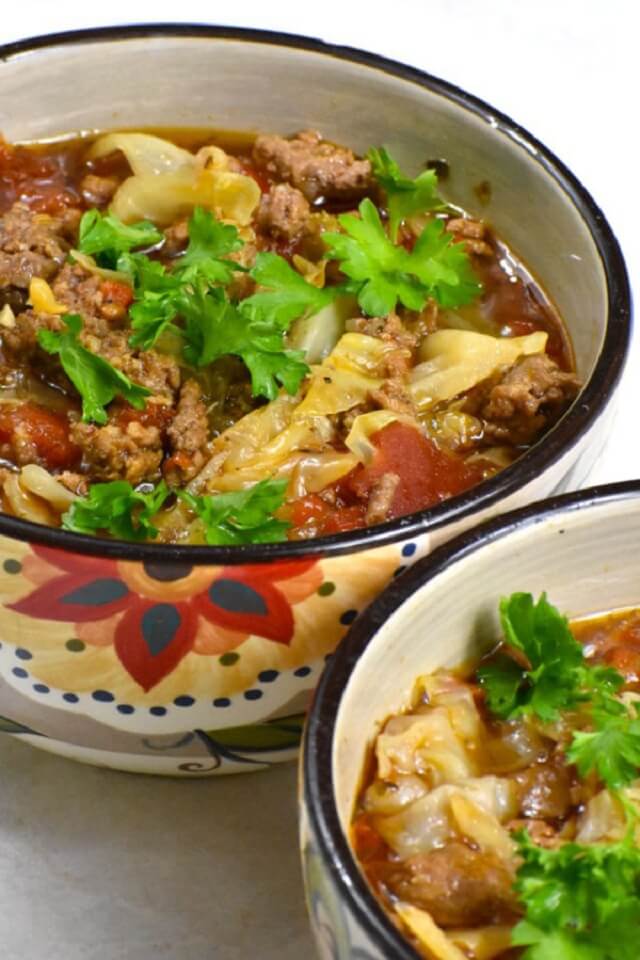 Meaty Cabbage Soup