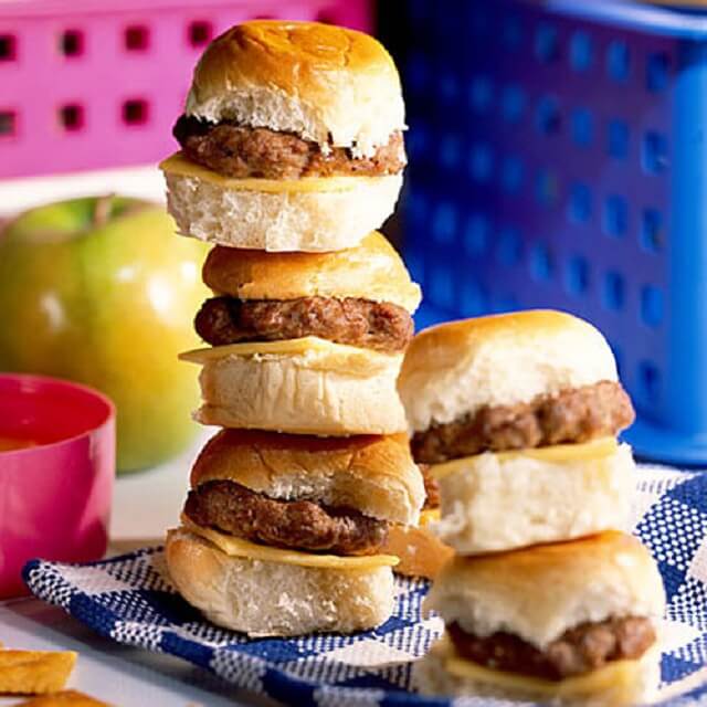 Mini-Cheeseburgers Recipe. Simple to make, healthy, and a total hit with the family.