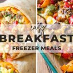 These make ahead freezer breakfast are easy, delicious, and perfect for your busy mornings! From sandwiches to casserole to sweets, we have something for you here! #easyfreezermeals #freezermeals #healthyfreezermeals #sharpaspirant