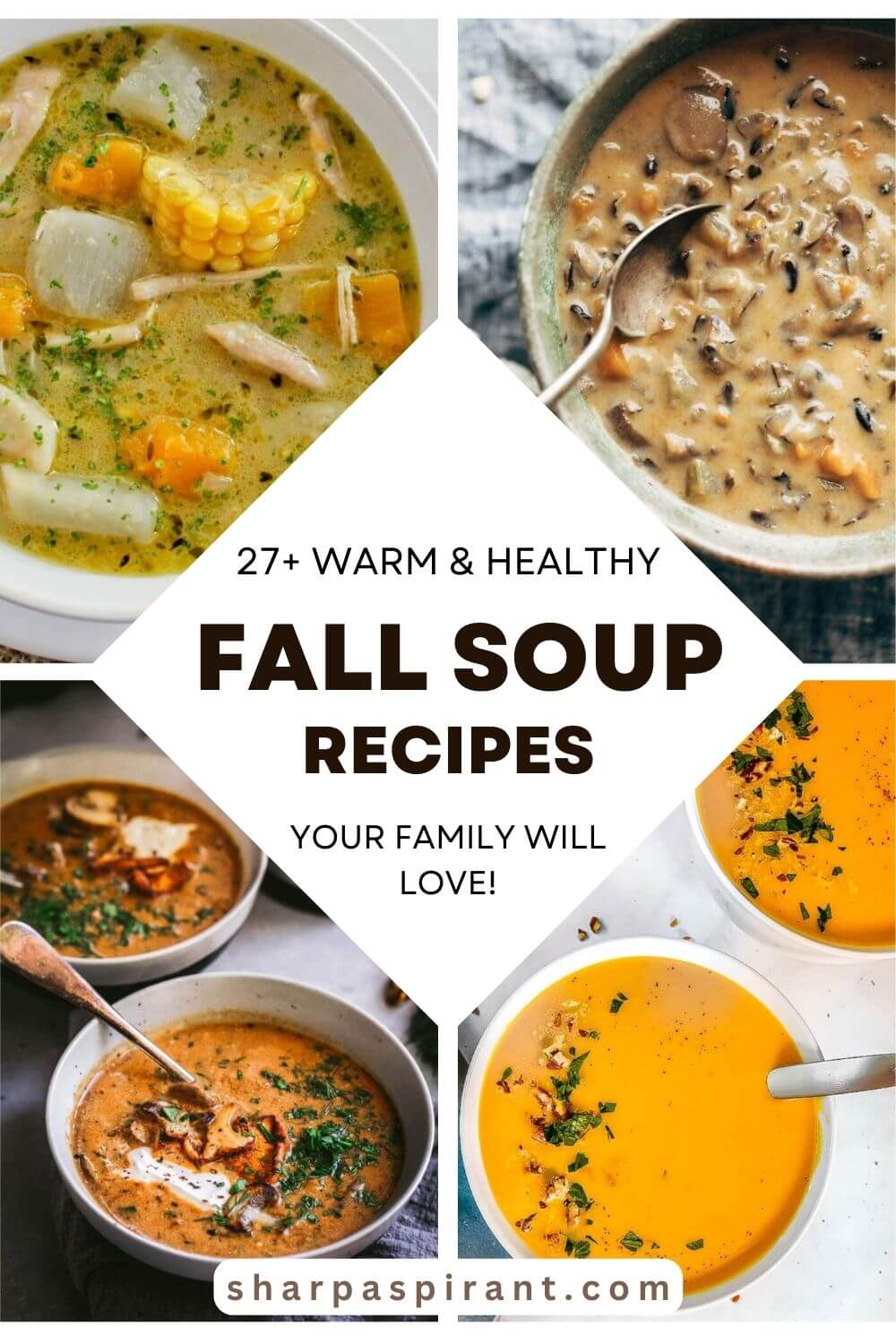 27+ Healthy Fall Soup Recipes You Must Try! - SHARP ASPIRANT
