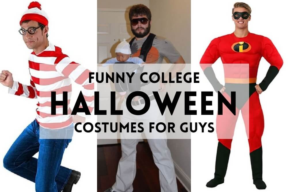 Funny & Easy College Halloween Costumes for Guys SHARP ASPIRANT