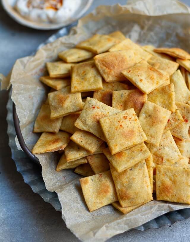 Sweet Potato Crackers