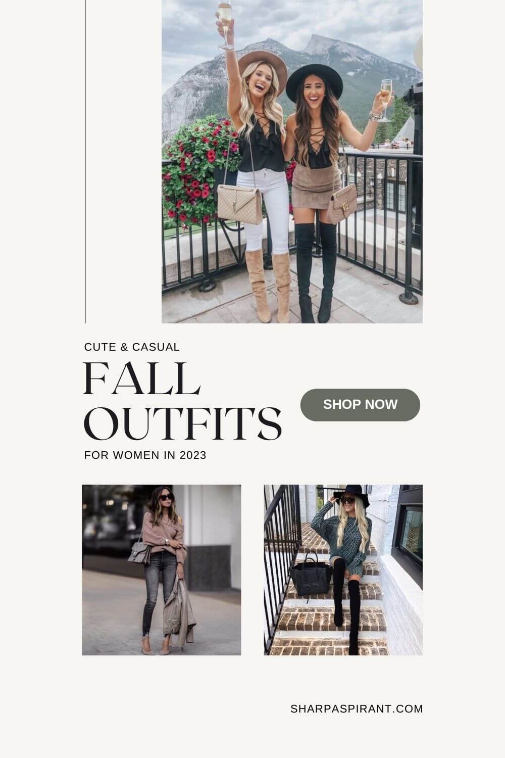 Looking for the best casual fall outfits this cold season? Then read on and be inspired by our list of super cute fall outfits that include the latest OTK boots, cozy sweaters, and lots of layers! fall 2023 outfits | fall outfits 2023 | fall fashion | autumn outfits | trendy fall outfits | fall fashion outfits | fall winter outfits