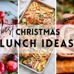 Easy, simple, and flavorful Christmas lunch ideas for your families! They're also the perfect meal prep recipes so you can save time during this busy season! Christmas recipes #holidays #recipe #healthymeals. make ahead