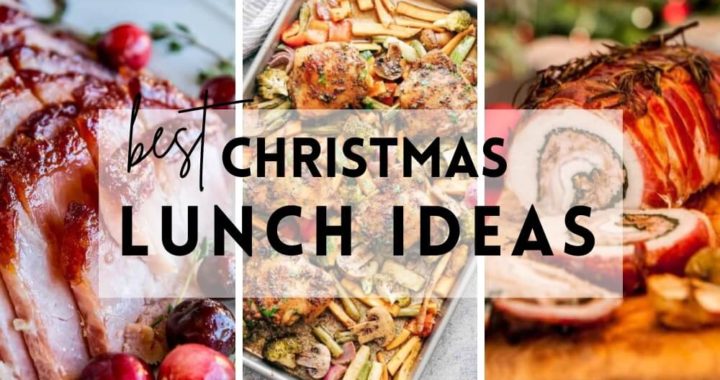 Easy, simple, and flavorful Christmas lunch ideas for your families! They're also the perfect meal prep recipes so you can save time during this busy season! Christmas recipes #holidays #recipe #healthymeals. make ahead