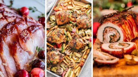 Easy, simple, and flavorful Christmas lunch ideas for your families! They're also the perfect meal prep recipes so you can save time during this busy season! Christmas recipes #holidays #recipe #healthymeals. make ahead