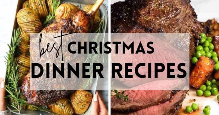 Quick Christmas dinner recipes to add to your holiday menu! I've compiled a list of the top holiday dishes that will make you want to celebrate even more!